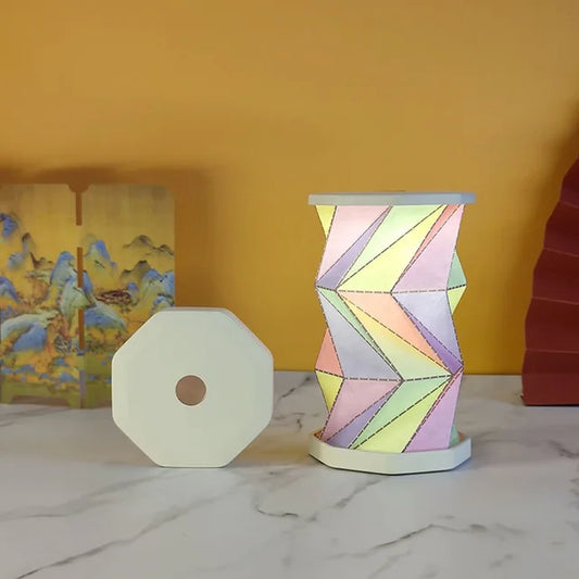 Foldable travel desk lamp